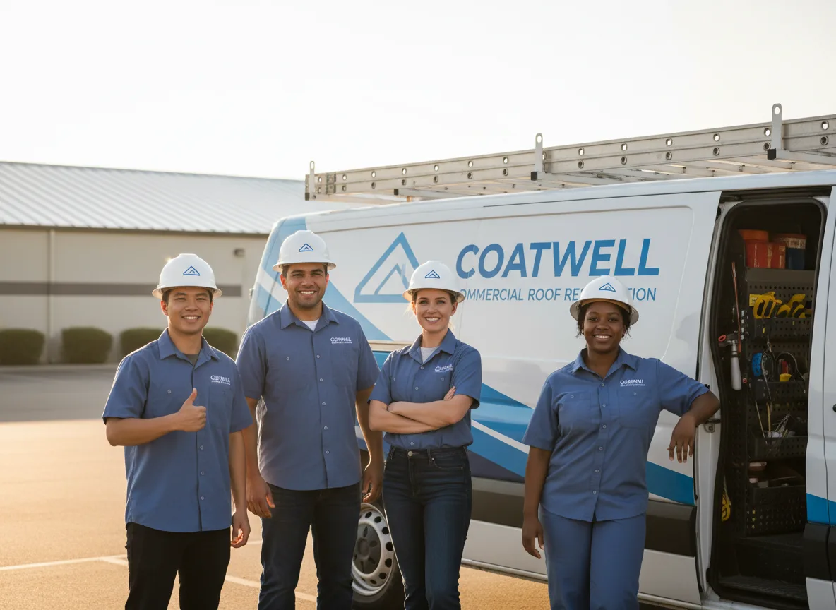 Commercial roof coating company in Woodruff, WI